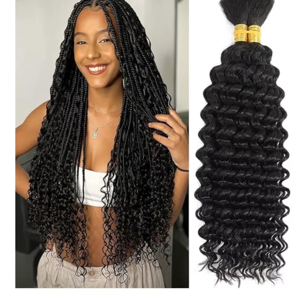 Luxurious Black Curly Hair Extensions